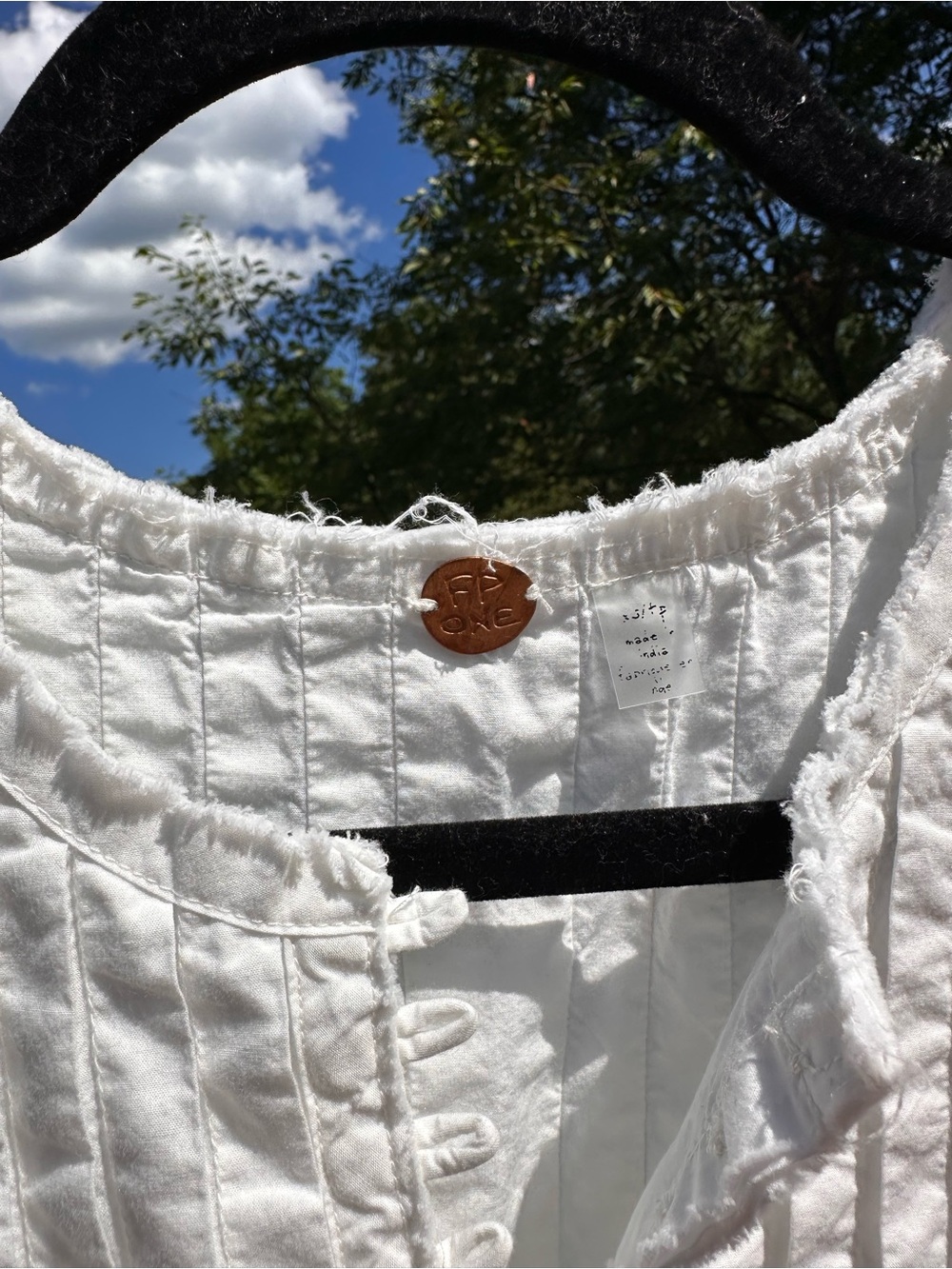 Free People FP One Devon Puff Sleeve Top - Picture 5 of 6